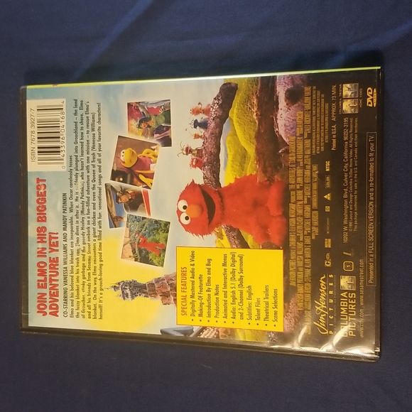 The Adventures of Elmo in Grouchland on DVD Video Vanessa Williams Mandy Patinki - Picture 3 of 3